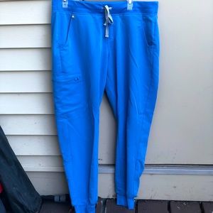 Light Blue FIGS Jogger Pant